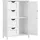VASAGLE Badezimmerschrank 30 x 55 x 82 cm Weiß