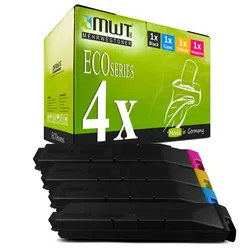 4 Mehrwegtoner kompatible Lasertoner ersetzt Kyocera TK-8505 1T02LC0NL0 TK-8505K 1T02LCCNL0 TK-8505C 1T02LCBNL0 TK-8505M 1T02LCANL0 TK-8505Y