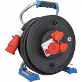 as - Schwabe AS Schwabe 23653 Kabeltrommel 30.00m Schwarz CEE-Stecker 16A, 5polig