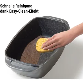 STONELINE Bräter 40 x 22 cm anthrazit
