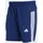 adidas Workout Essentials Base 3 Stripes Woven Shorts, Dark Blue ́ White - M
