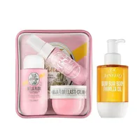 Sol de Janeiro Pflege-Geschenkset Sol de Janeiro Beija Flor Jet Set und Bum Bum Body Oil Pflege Duo, Pflege Duo mit Körperpflegeset und straffendem Körperöl weiß
