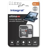 Integral microSDXC UltimaPro 256GB Class 10 UHS-I + SD-Adapter