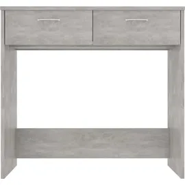 vidaXL Schreibtisch Betongrau 80x40x75 cm Holzwerkstoff