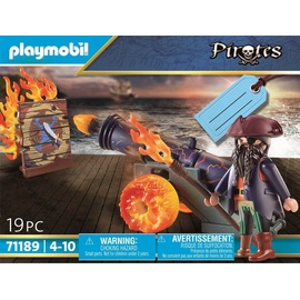 Playmobil PLAYMOBIL® 71189 Pirat mit Kanone