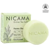 Nicama Festes Shampoo Grüner Tee-Salbei 60 g