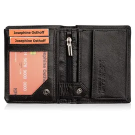 Josephine Osthoff Handtaschen-Manufaktur Josephine Osthoff Geldbörse unisex Portemonnaie schwarz