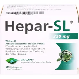 Klosterfrau HEPAR SL 320 mg Hartkapseln 50 St