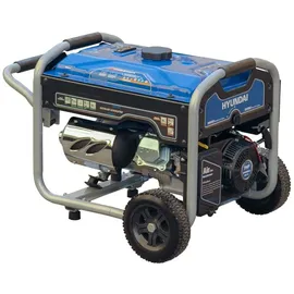 Hyundai Benzin Generator BG55052 (3.0 kW, 2 x 230V + 1 x 12V, Elektrostart, 7 PS)