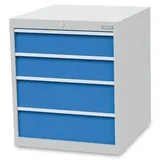 Bedrunka+Hirth Schubladenschrank T736 R 24-24 mit 4 Schubladen 2x150 mm, 2x200 mm