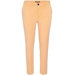 CHIEMSEE Damen Chinohose mit Gürtel, Orange Pop, 44