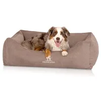 Knuffelwuff Hundebett Baltimore 100 x 70 cm beige