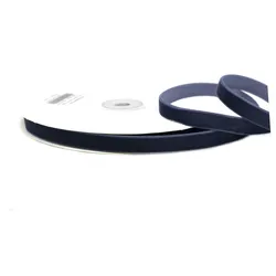 Creativery 10mm Samtband 10m Schmuckband Geschenkband Schleifenband Stoffband Dunkelblau