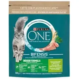 Kroketten Katze Purina One Trockenfutter für Indoor Mit Truthahn 800g