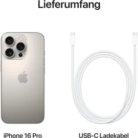 Apple iPhone 16 Pro 1 TB Titan Natur