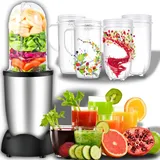 Standmixer Mixer Mini-Mixer 470ml 250W Getränkemixer Smoothie-Mixer Tragbarer Smoothie Maker Blender Milchshaker Watt BPA-frei Ice Obst Gemüse Retoo