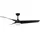 LUCCI Osprey 132 cm Deckenventilator Schwarz