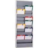 Eichner Werkstattplaner H1278xB554xT74mm grau 2-reihig