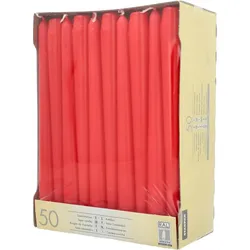 PAPSTAR Kerzen 25 cm rot