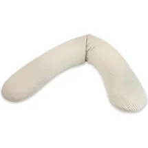 Theraline Stillkissen 190cm – Seitenschläferkissen Stillkissen Das Original mit Bezug Musselin