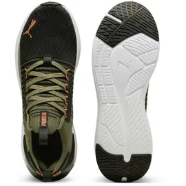 Puma Softride Symmetry Fuzion Laufschuhe 04 olive/black/flame flicker 42