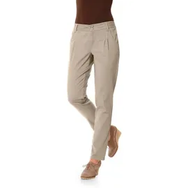 Heine Jerseyhose Chino-Hose Braun 23