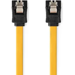 Nedis CCGB73250YE10, 1 m, SATA I, SATA 7-pin, SATA 7-pin, Weiblich/Weiblich, Gel