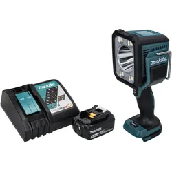 Makita DML 812 RF1 Akku LED Handstrahler Taschen Lampe 18 V 1250 lm + 1x Akku 3,0 Ah + Ladegerät