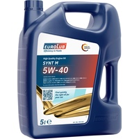 EUROLUB SYNT M 5W-40 Motoröl, 5 Liter, schwarz