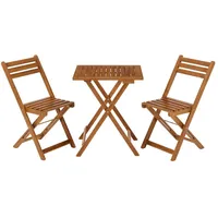 Juskys Bala Set 3-tlg. Braun