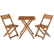 Juskys Bala Set 3-tlg. Braun