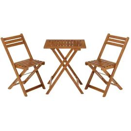 Juskys Bala Set 3-tlg. Braun