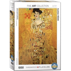 EUROGRAPHICS Puzzle »Gustav Klimt Die Goldene Adele, 1000 Teile Puzzle«, Puzzleteile bunt