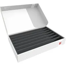 VARIA Group DSLB075P03 - Lagerbox DSLB075 für Modelleisenbahn Loks, Wagons und Fahrzeuge