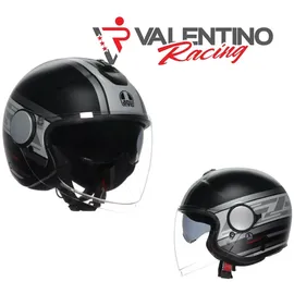 AGV Eteres Mondello Schwarz-Grau XS