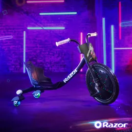 RAZOR RipRider 360 Lightshow Dreirad schwarz