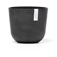 Ecopots Pflanztopf Oslo Mini Dunkelgrau 19 cm x 16,5