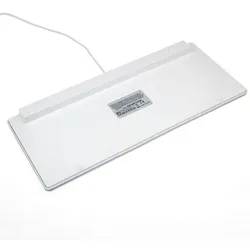 R-Go Compact Keyboard BE AZERTY wired. Windows Linux Tastatur USB Weiß Deutschland
