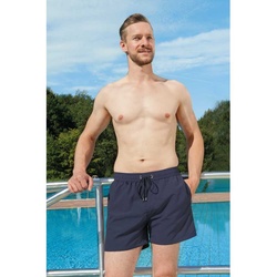 Suprima 1533 Herren-Badeshorts mit Sicherheitsslip blau Gr. 10, 1 Stück