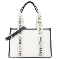 Valentino Candle Shopper Polyester Beige/Grau/Schwarz/Weiß