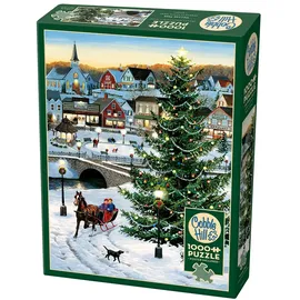 Cobble Hill Puzzles - Weihnachten im Dorf 1000 Teile