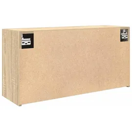 vidaXL Bad-Wandschrank Sonoma-Eiche 80x25x40 cm Holzwerkstoff