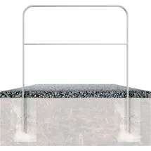 Schake GmbH Anlehnbügel aus Flachstahl 50 x 12 mm, in