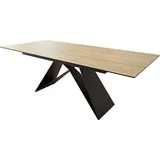 DeLife Edge 180-220 x 75 x 100 cm braun
