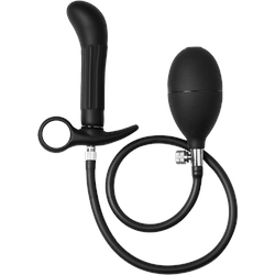 Inflatable Anal Plug, 12,5 cm, schwarz