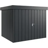 hörmann stauraumsysteme Juno Gerätehaus 2,62 x 2,14 m Anthrazitgrau
