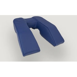 nudischer Massagekissen U-Pillow Massagekissen Bauchlagekissen blau