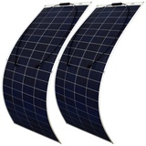 revolt 2er-Set flexible Solarmodule, MC4-komp., salzwasserfest, 200 W, IP67