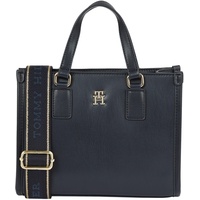 Tommy Hilfiger TH Monotype Mini Tote Klein, blau (Space Blue),