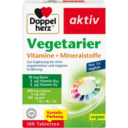 Doppelherz aktiv Vegetarier Vitamine + Mineralstoffe